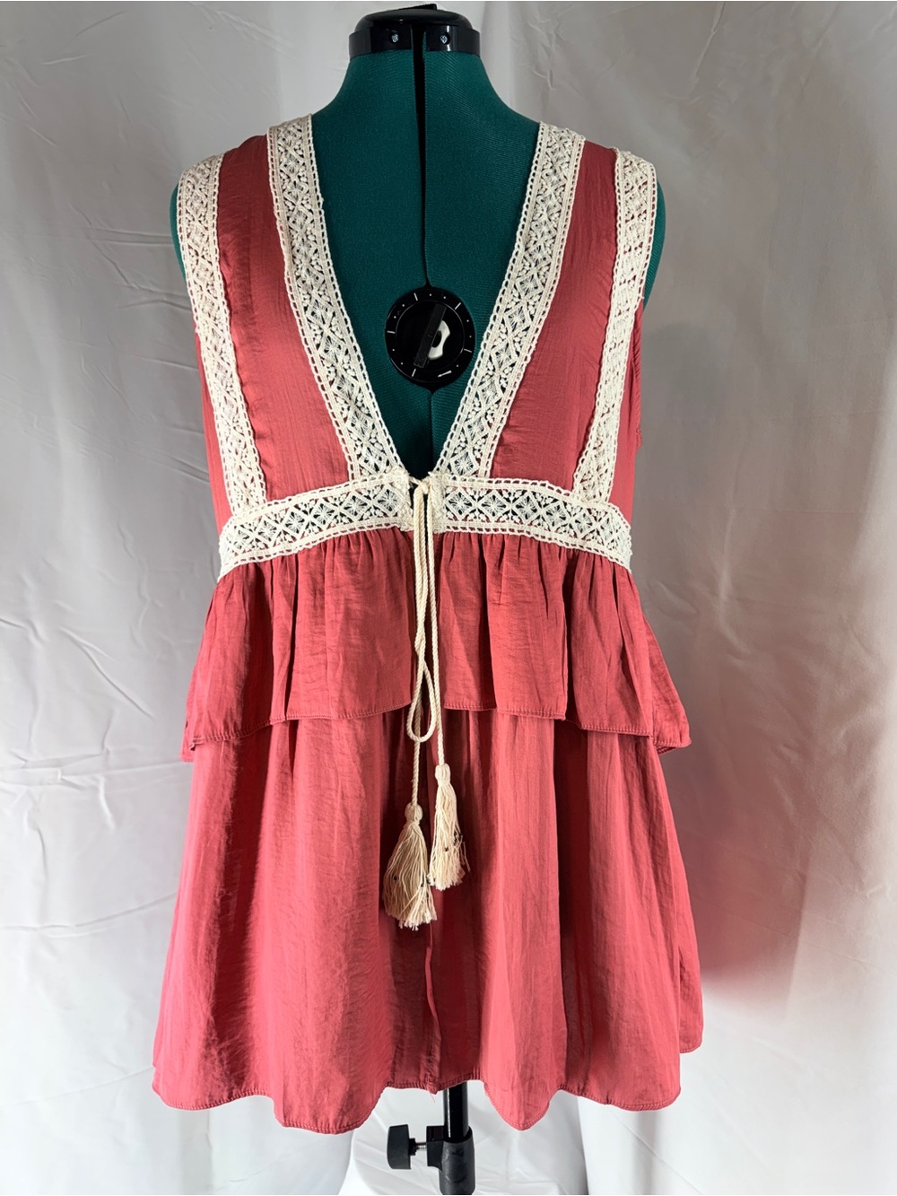 entro Mauve Pink Sleeveless Vest